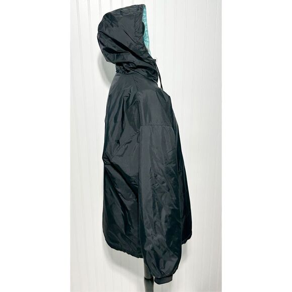 Nike‎ Women's Vintage Half Zip Reversible Hooded Windbreaker Jacket Blue Medium - Picture 4 of 16